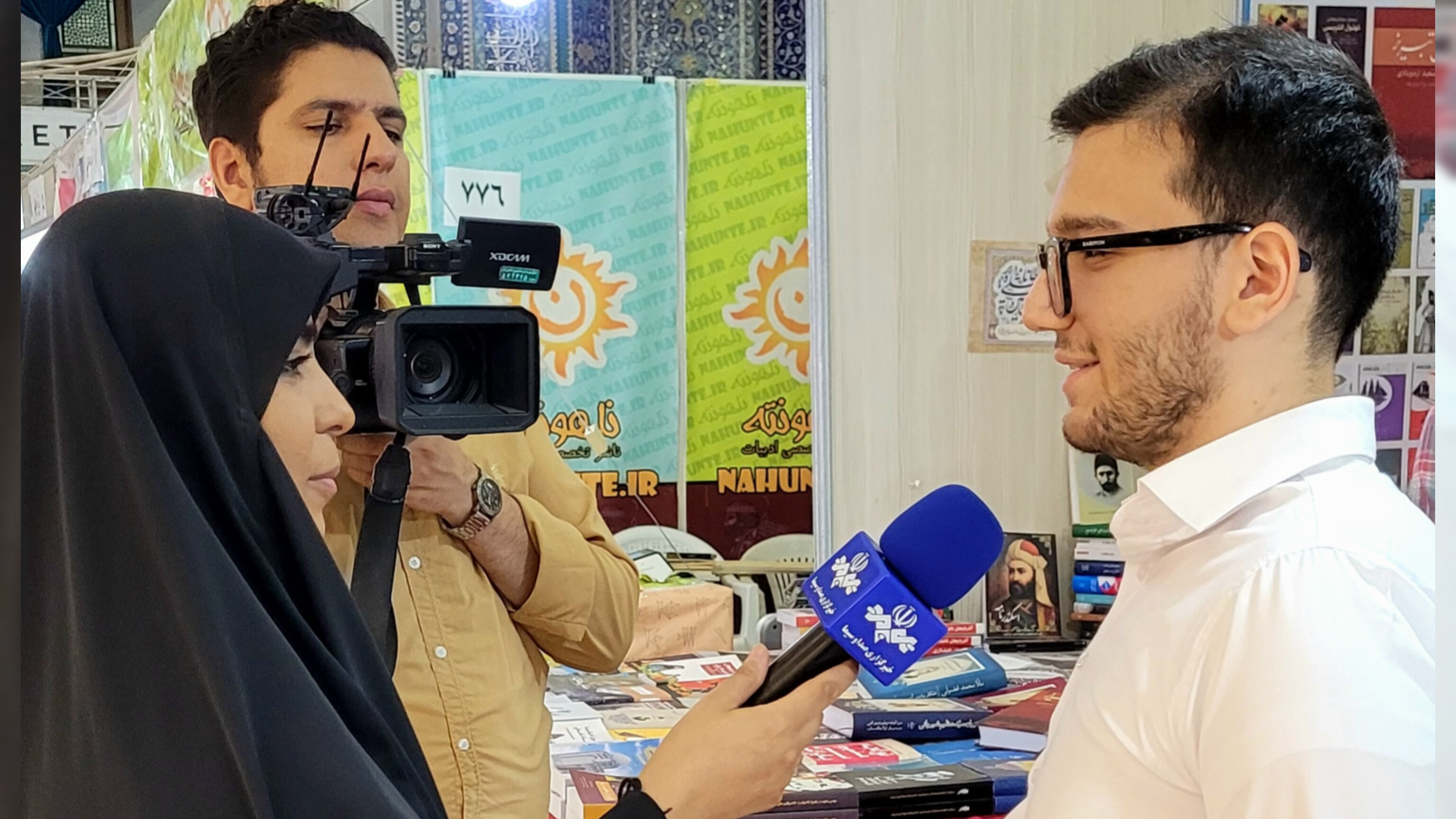 حضور مبین خجسته برومند در سی ششمین نمایشگاه بین‌المللی کتاب تهران